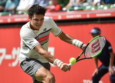 ラオニッチ、約2か月ぶり復帰戦で快勝 楽天ジャパンOP2回戦へ