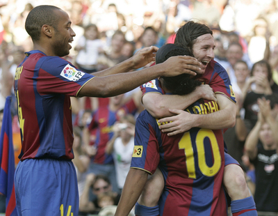 FCバルセロナ アトレティコ・マドリードに快勝し4連勝