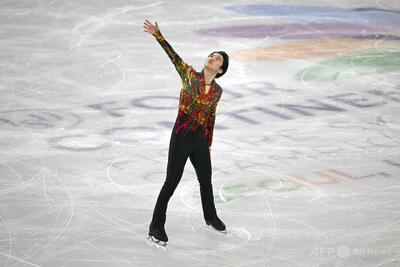 友野一希が男子SP3位 四大陸フィギュア