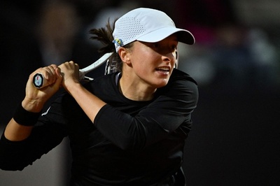 負傷のシフィオンテク、全仏OP出場は数日中に判断