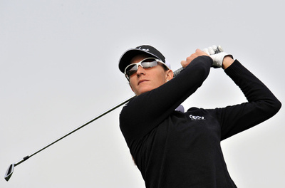 ラングが初のメジャー制覇、プレーオフでノードビスト下す 全米女子OP