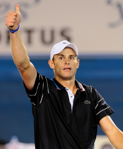 ロディックが準々決勝進出、全豪オープンテニス