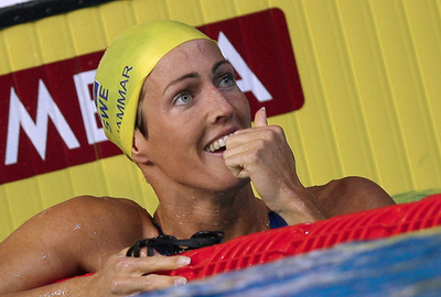 ＜第12回世界水泳選手権＞競泳、アルシャマー 女子50メートルバタフライを制す - オーストラリア