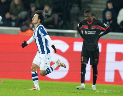 久保建英がELでゴラッソ ソシエダ先勝で16強入り前進