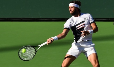 バシラシビリが決勝へ、緊張を抑えフリッツ下す BNPパリバOP