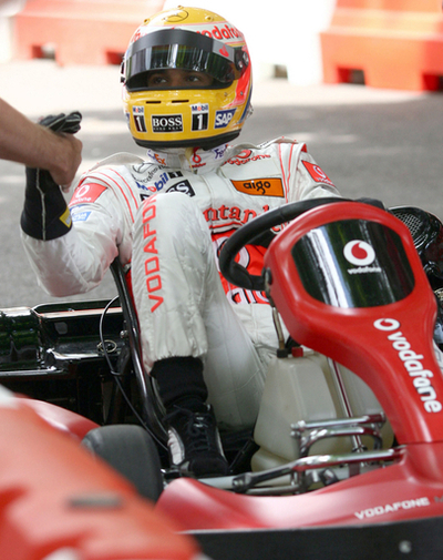 ハミルトンが幼少時代に使用したゴーカートがネットオークションに出品へ