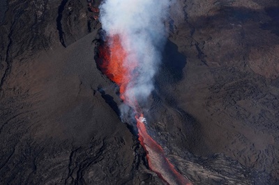 火山噴火で州兵動員 米ハワイ島
