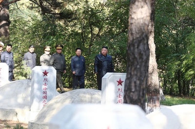 中国の朝鮮戦争参戦から70年 金正恩氏、戦没者らを追悼