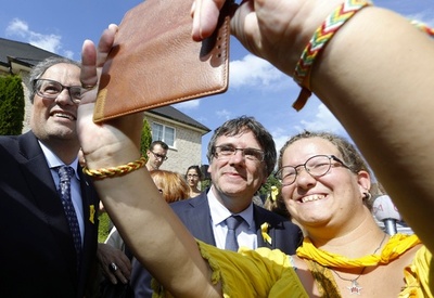 カタルーニャ自治州前首相、ベルギーを拠点に独立運動継続