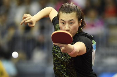 卓球W杯中国代表メンバー発表、丁寧はけがで不参加