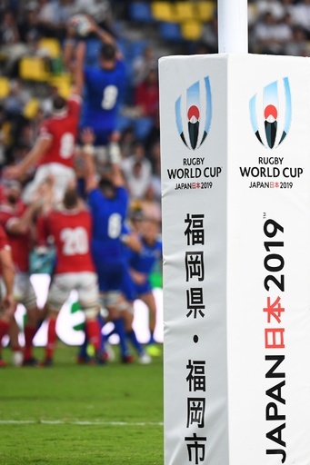 フランスVS米国は予定通り開催、台風の影響減る ラグビーW杯