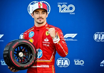 ルクレールがモナコGPのPP獲得、フェルスタッペンの連続記録止める 