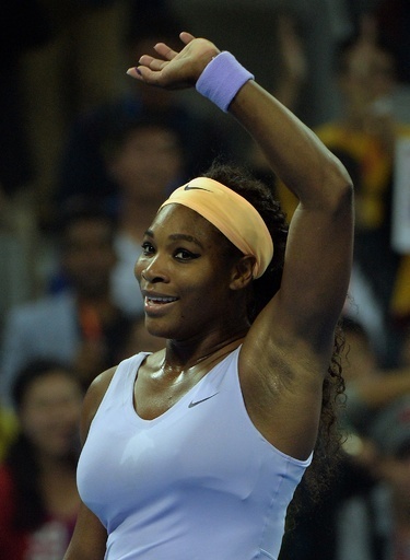 セレーナ、ラドワンスカを退け決勝へ　中国オープン