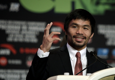 「二足のわらじ」のパッキャオ、7か月ぶりの復帰戦はいかに