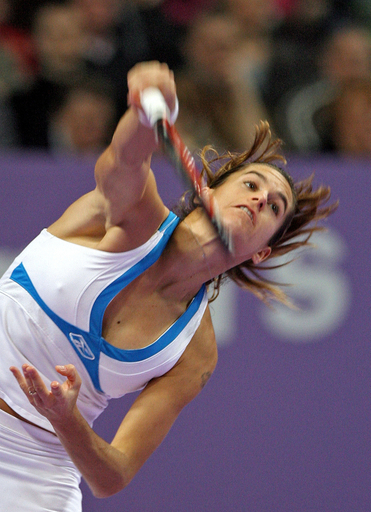 ＜女子テニス プロクシムス・ダイヤモンド・ゲーム2007＞モウレズモ チャクベターゼを降して決勝進出 - ベルギー