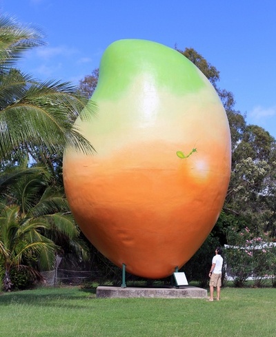「巨大マンゴー」のオブジェ、消息が明らかに 豪