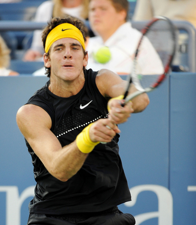 デルポトロが初戦を突破、全米オープンテニス