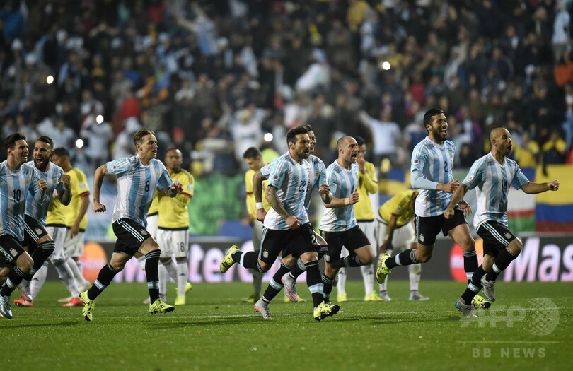 アルゼンチン、PK戦の末コロンビア下しコパ・アメリカ準決勝へ