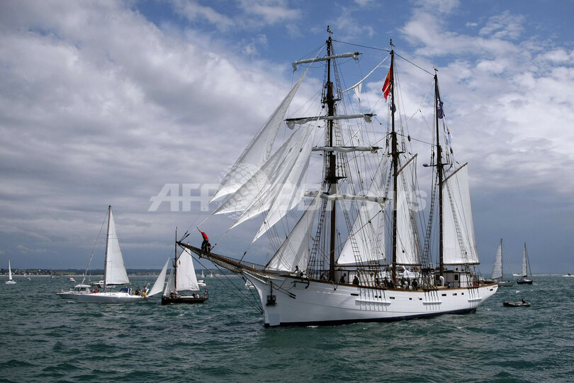 仏最大の木造帆船 6年の修復終え再び海原へ 写真16枚 国際ニュース Afpbb News