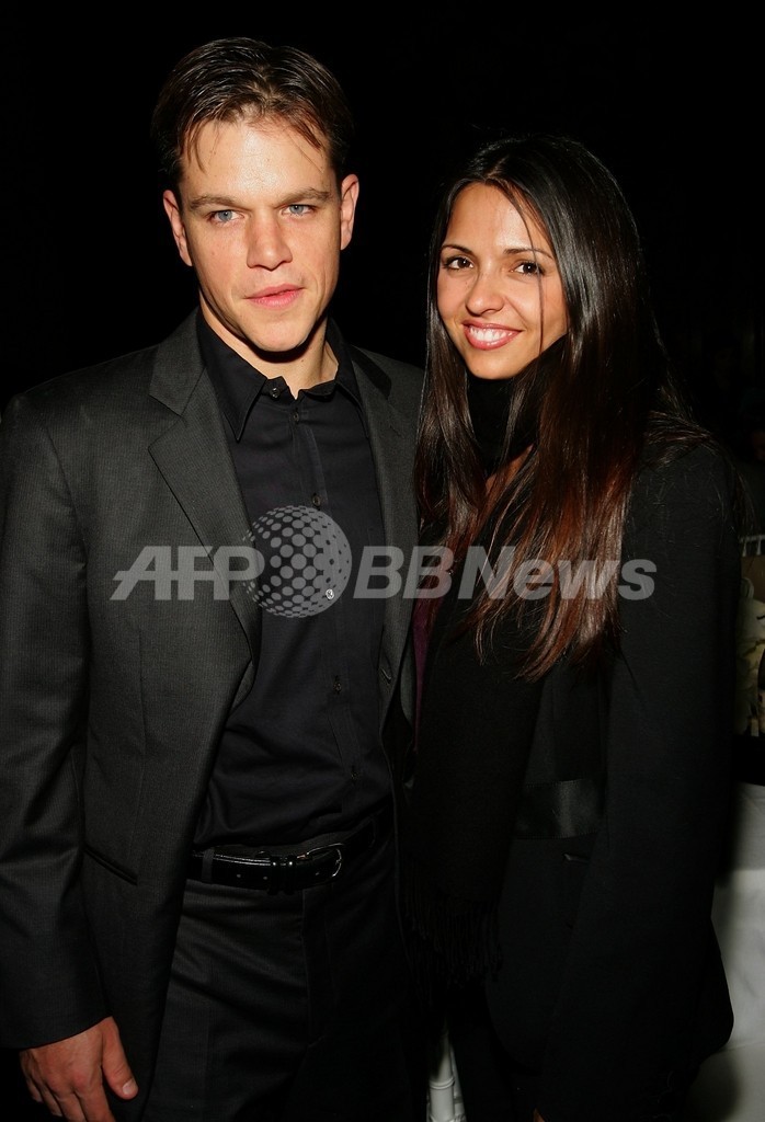 マット デイモンが3児のパパに 写真1枚 国際ニュース Afpbb News