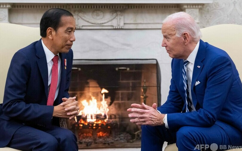 ガザでの「残虐行為」停止へ働き掛けを インドネシア大統領、バイデン氏に訴え
