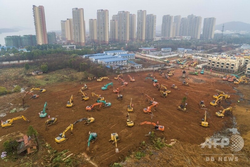 中国 武漢に1000床の新病院 10日間で建設 新型肺炎治療に特化 写真17枚 国際ニュース Afpbb News