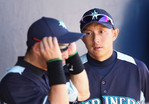 イチローが3安打2打点、川崎も1安打を記録 MLBオープン戦 写真15枚
