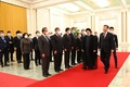 中国・北京を訪問したイランのイブラヒム・ライシ大統領を迎えた習近平国家主席ら。イラン大統領府提供（2023年2月14日撮影）。(c)AFP PHOTO / HO / IRANIAN PRESIDENCY