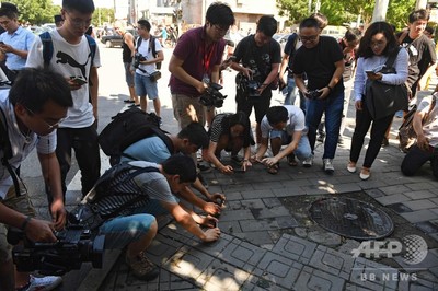 中国・北京の米大使館付近で爆発、26歳男を拘束