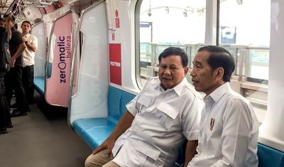 インドネシア大統領、選挙争った野党候補と会談 和解模索