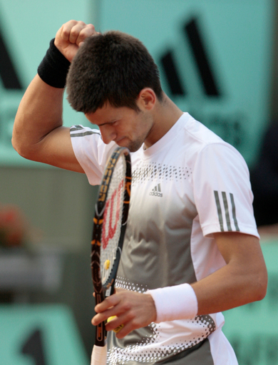 ジョコビッチ オディスニク退け全仏4回戦へ