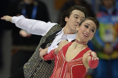 フィギュア団体戦アイスダンスSDで8位のリード組、ソチ五輪