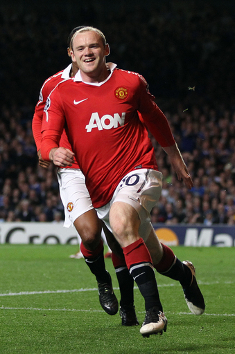 マンU、ルーニーの得点でチェルシーに先勝 欧州CL