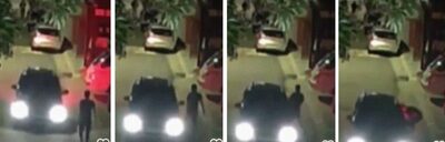 韓国の路地、車に足を「踏まれた」と騒ぎ…映像見ると「当たり屋」だった