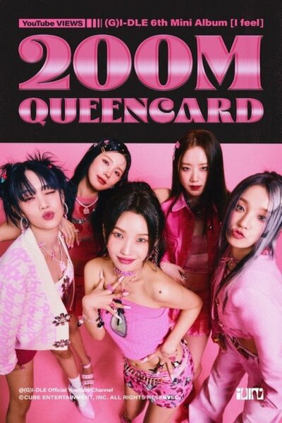 (G)I-DLE、「Queencard」MV再生回数2億回突破…通算5回目