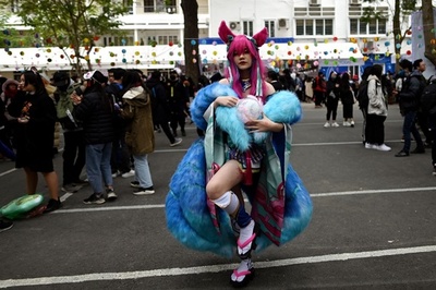 コスプレーヤー集結、ベトナム首都でコスプレイベント