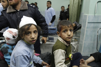 イスラエルのガザ空爆で12歳少年が死亡、9日からの死者18人に