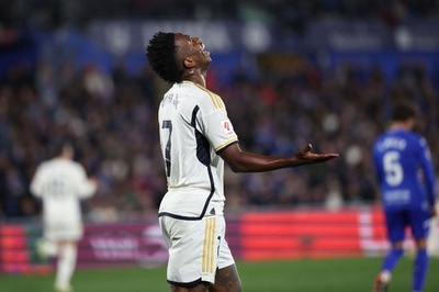 ビニシウスにまたも人種差別か ラ・リーガが当局に訴え出る