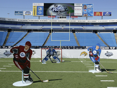 NHL 2008年の1月1日に野外での試合を開催へ
