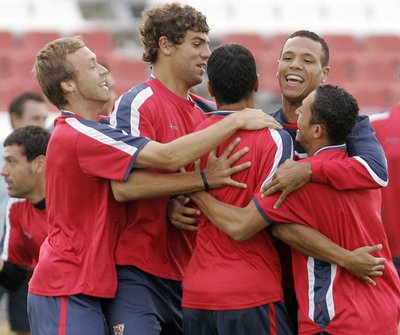 セビージャ ステアウア・ブカレスト戦を控え最終調整