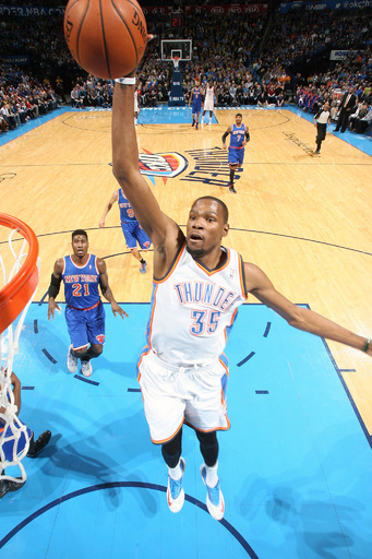 サンダーがニックスに快勝、好調デュラント41得点