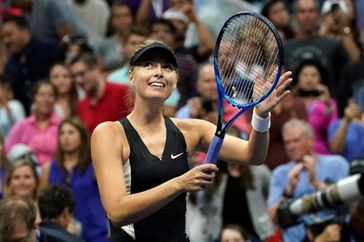 シャラポワがオスタペンコ撃破、快勝で全米4回戦進出