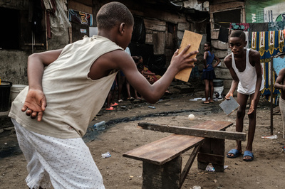 「ベンチの上の娯楽」