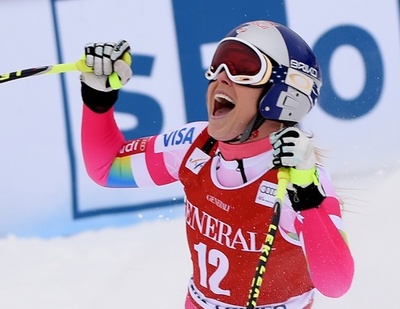 ボンが表彰台のトップに返り咲き、アルペンスキーW杯