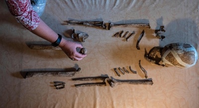 5000年前の女性の人骨 新石器時代の暮らし解明の手掛かりに