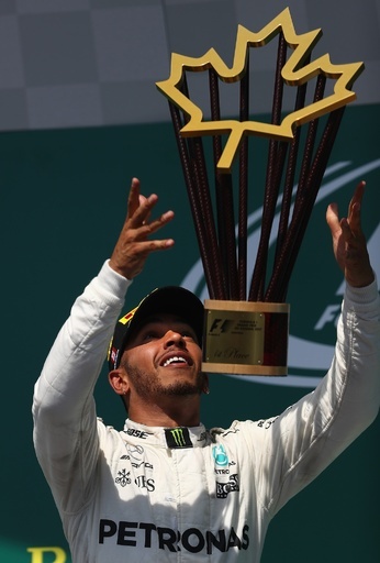 ハミルトンがカナダGP優勝、メルセデスがワンツーフィニッシュ