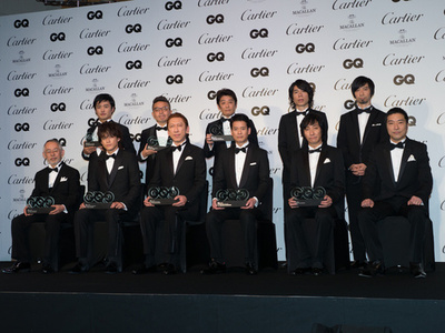 小栗旬や布袋寅泰、坂上忍ら受賞、「GQ Men of the Year 2014」
