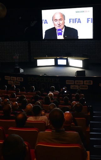 FIFAのブラッター会長、会長選出馬を表明