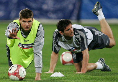 ＜サッカー 欧州選手権2008・予選＞イングランド代表 イスラエル戦を控え最終調整 - イスラエル