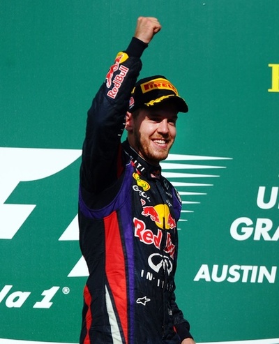 ベッテルが8連勝でシューマッハ氏超える新記録、米国GP